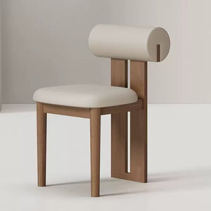 Retro Curve Upholstered Dining Chair