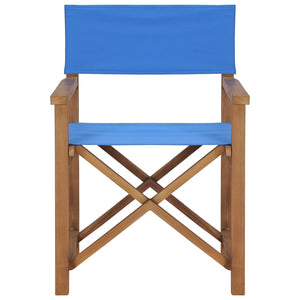 Galleria Design Director's Chairs 2 pcs Solid Teak Wood Mix Colors