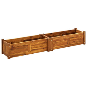 Galleria Design Garden Raised Bed Acacia Wood 150x30x25 cm