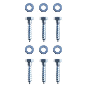 Galleria Design L-shaped Ground Anchors 2 pcs Galvanised Steel 5x5x50 cm