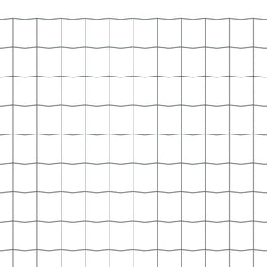 Galleria Design Euro Fence Steel 10x0.8 m Grey