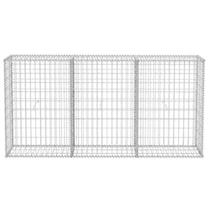 Galleria Design Gabion Basket Galvanised Steel 200x30x100 cm