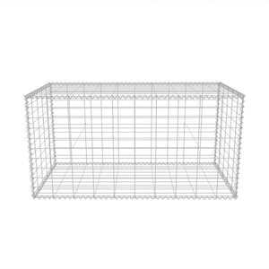 Galleria Design Gabion Basket Galvanised Steel 100x50x50 cm