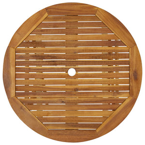 Galleria Design 5 Piece Folding Outdoor Dining Set Solid Acacia Wood