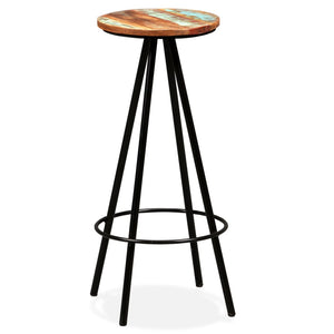 Galleria Design Bar Stools 4 pcs Solid Reclaimed Wood