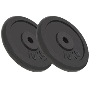 Galleria Design Weight Plates 2 pcs 2x10 kg Cast Iron