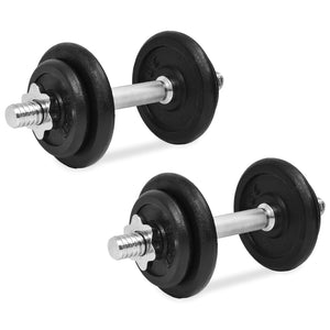 Galleria Design 14 Piece Dumbbell Set 20 kg Cast Iron