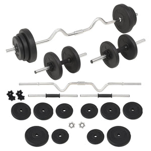 Galleria Design Barbell and Dumbbell Set 30 kg