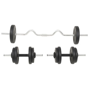 Galleria Design Barbell and Dumbbell Set 30 kg