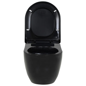 Galleria Design Wall-Hung Toilet Ceramic Black