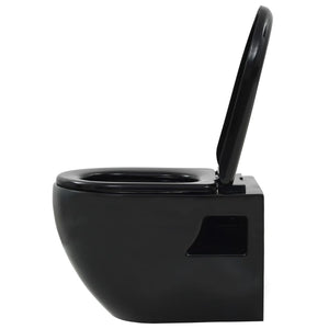 Galleria Design Wall-Hung Toilet Ceramic Black