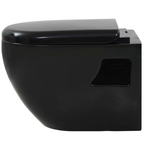 Galleria Design Wall-Hung Toilet Ceramic Black