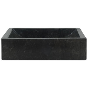 Galleria Design Sink 45x30x12 cm Marble High Gloss Black