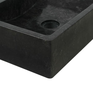 Galleria Design Sink 45x30x12 cm Marble High Gloss Black