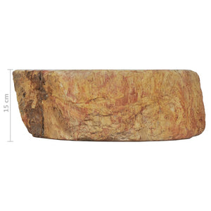 Galleria Design Sink 45x35x15 cm Fossil Stone Cream