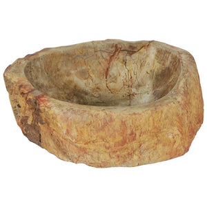 Galleria Design Sink 45x35x15 cm Fossil Stone Cream