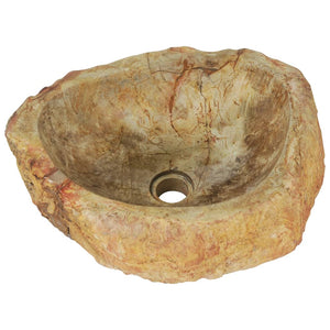 Galleria Design Sink 45x35x15 cm Fossil Stone Cream