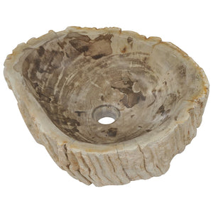Galleria Design Sink 45x35x15 cm Fossil Stone Cream