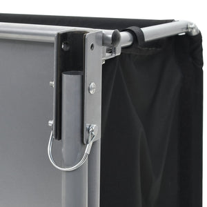 Galleria Design Bike Trailer Black and Yellow 65 kg