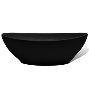 Galleria Design Ceramic Basin 40x33 cm Black Ceramic
