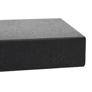 Galleria Design Parasol Base Granite 25 kg Rectangular Black