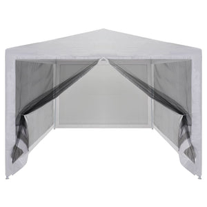 Galleria Design Party Tent with 4 Mesh Sidewalls 4x3 m