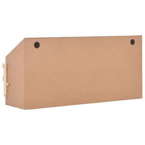 Galleria Design Chicken Laying Nest 5 Compartments 117x33x54 cm Solid Pine Wood