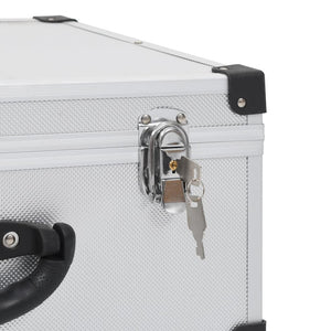 Galleria Design CD Case for 60 CDs Aluminium ABS Silver