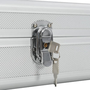 Galleria Design Gun Case Silver 118x38x12 cm Aluminium