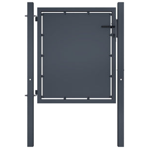 Galleria Design Garden Gate Steel 100x100 cm Anthracite