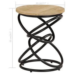 Galleria Design End Table Solid Mango Wood 40x50 cm