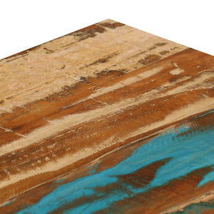 Galleria Design Coffee Table 100x50x35 cm Solid Reclaimed Wood and Steel