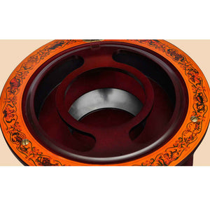 Galleria Design Globe Bar Wine Stand Eucalyptus Wood