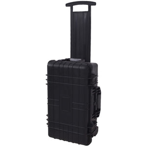 Galleria Design Wheel-equipped Tool/Equipment Case with Pick & Pluck Foam Inside