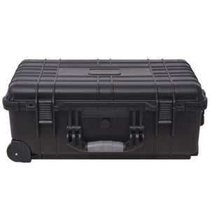 Galleria Design Wheel-equipped Tool/Equipment Case with Pick & Pluck Foam Inside
