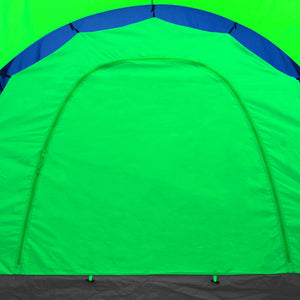 Galleria Design Camping Tent Polyester 9 Persons Blue-green