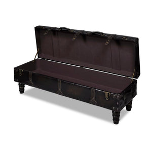 Galleria Design Long Storage Bench Brown