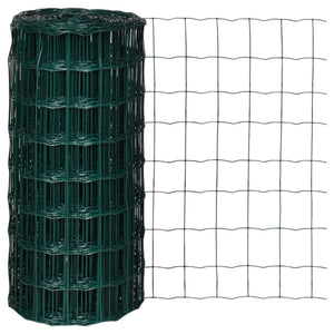 Galleria Design Euro Fence Steel 10x0.8 m Green