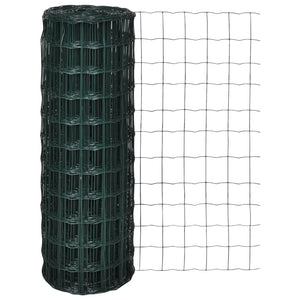 Galleria Design Euro Fence Steel 10x1.0 m Green
