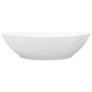 Galleria Design Luxury Ceramic Basin Oval-shaped Sink White 40 x 33 cm