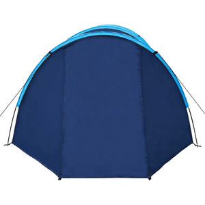 Galleria Design Camping Tent 4 Persons Navy Blue/Light Blue