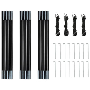 Galleria Design Camping Tent 4 Persons Navy Blue/Green