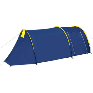Galleria Design Camping Tent 4 Persons Navy Blue/Yellow