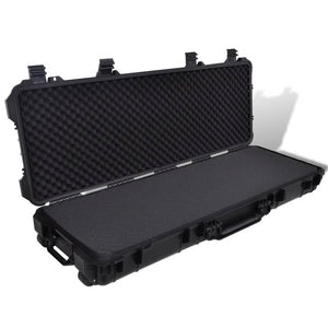 Galleria Design Waterproof Plastic Molded Gun Case Trolly Carry Case
