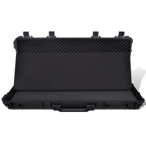 Galleria Design Waterproof Plastic Molded Gun Case Trolly Carry Case