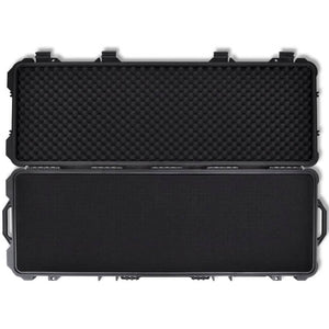 Galleria Design Waterproof Plastic Molded Gun Case Trolly Carry Case