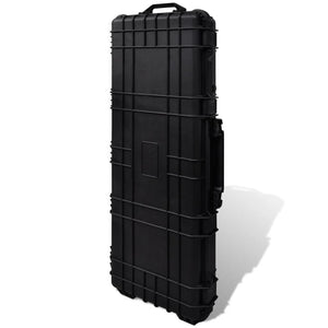 Galleria Design Waterproof Plastic Molded Gun Case Trolly Carry Case