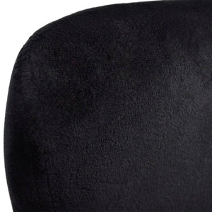 Galleria Design Armchair with Egg Shape Black