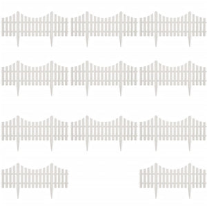 Galleria Design White Lawn Divider 17 pcs / 10 m