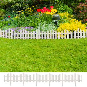 Galleria Design White Lawn Divider 17 pcs / 10 m